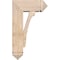Ekena Millwork Legacy Arts and Crafts Smooth Bracket w/ Offset Brace, Douglas Fir, 7 1/2"W x 18"D x 30"H BKT0806X18X30LEC03SDF - alternate 4